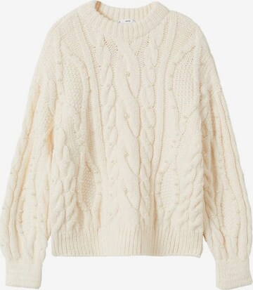 MANGO Pullover 'otawa' in Beige: predná strana