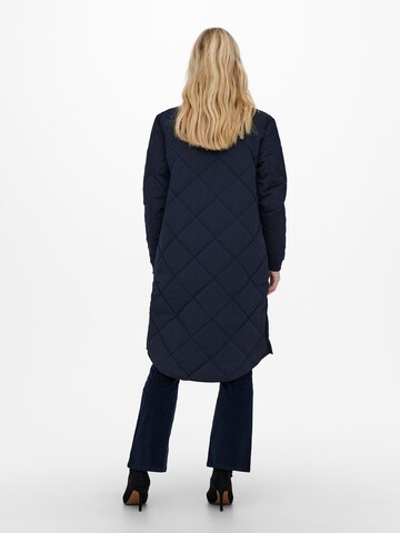 JDY Between-seasons coat 'Diana' in Blue