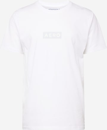 AÉROPOSTALE Majica | bela barva: sprednja stran