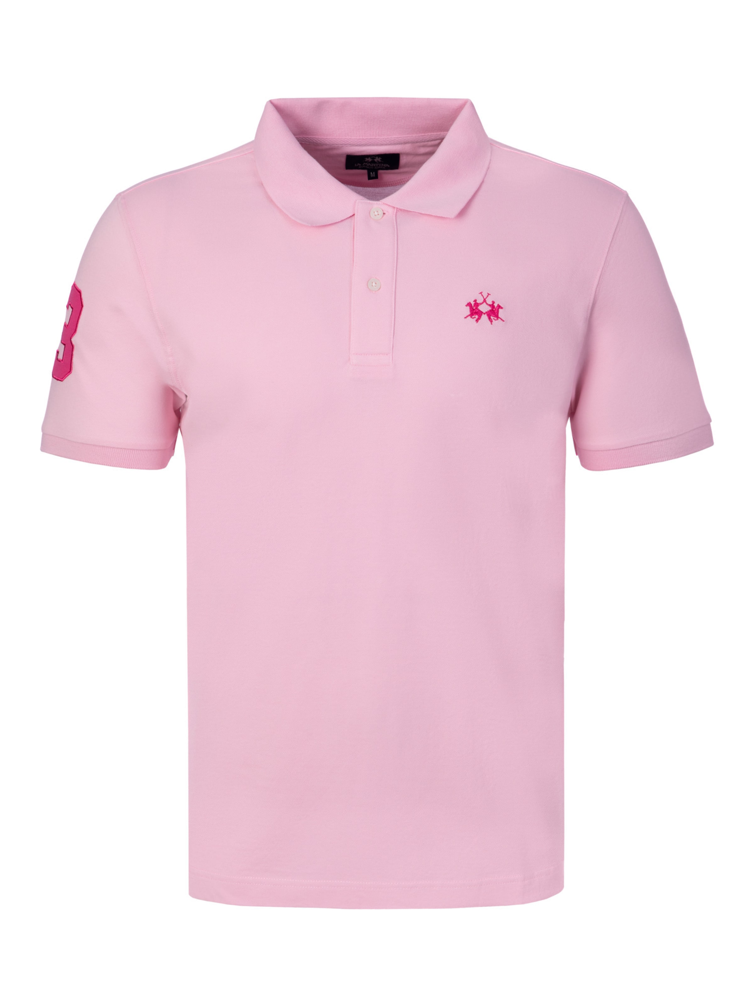 La Martina Shirt in Pink: front