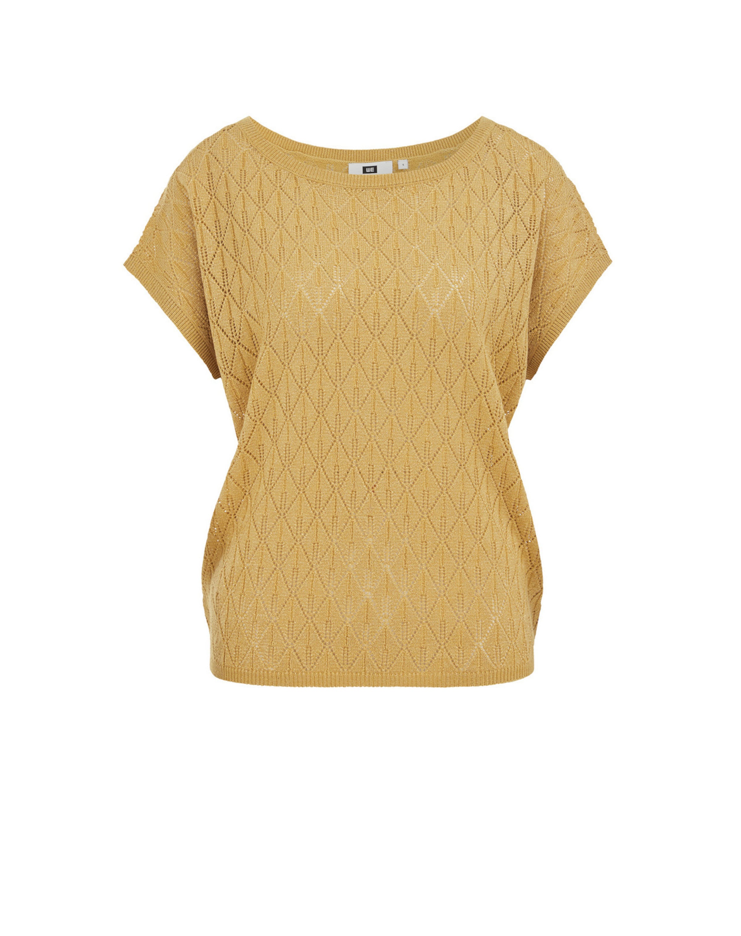 WE Fashion Свитер в Желтый: спереди