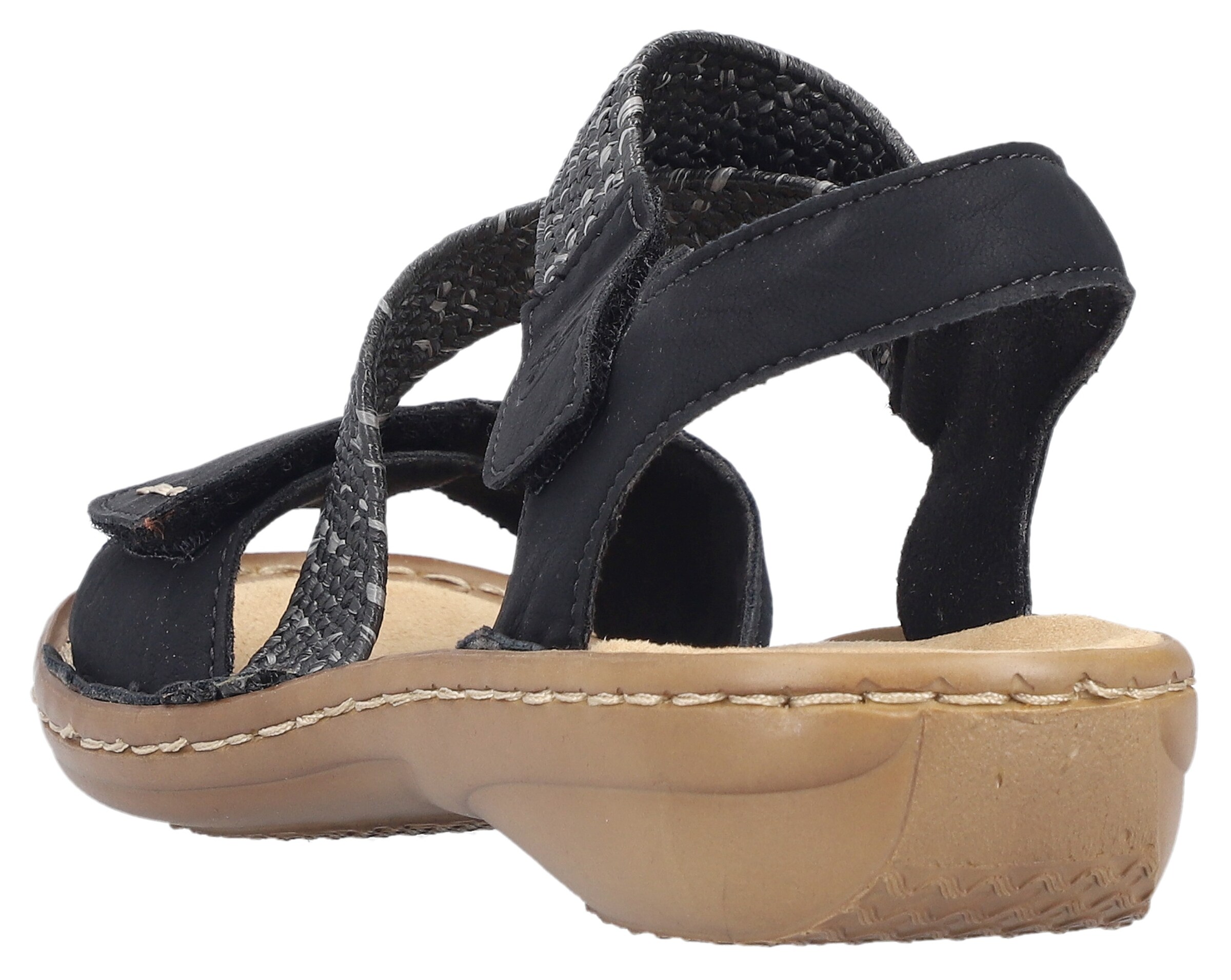 Rieker Sandaal in Zwart