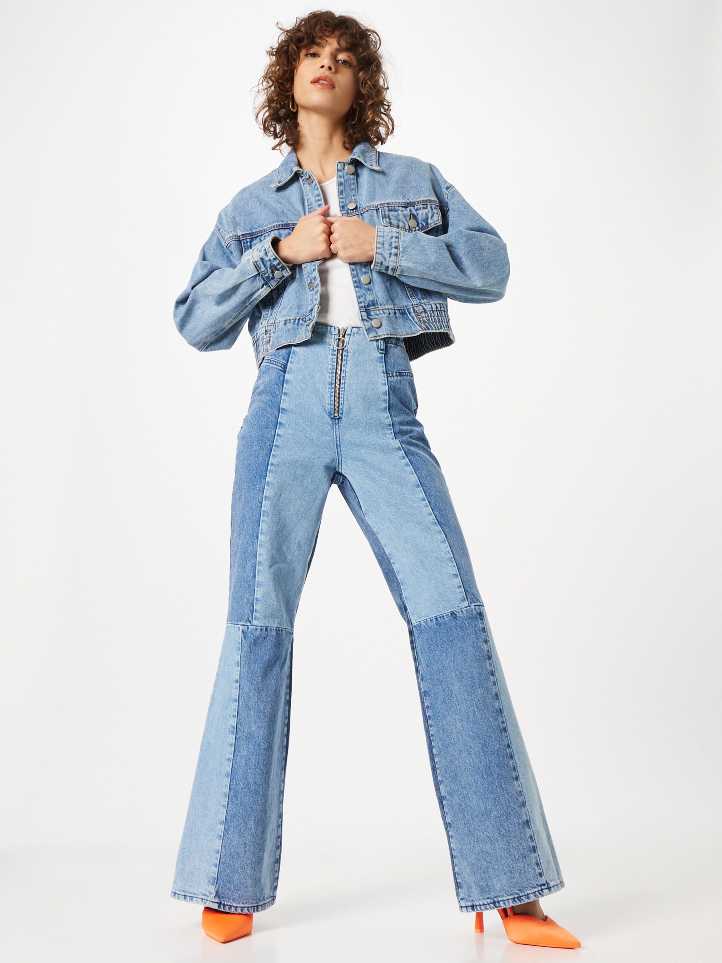NEON \u0026 NYLON Jeans in Light Blue 