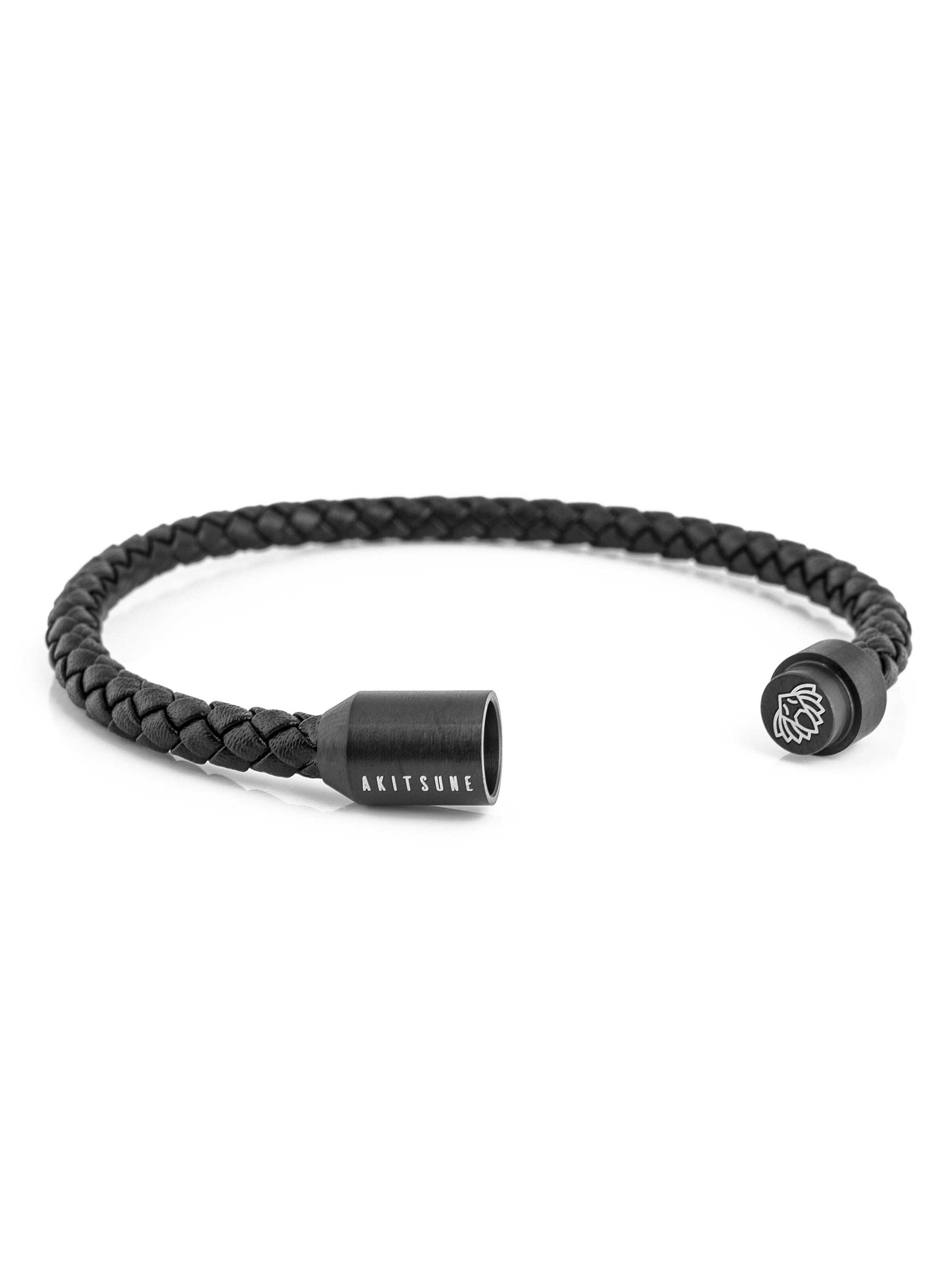 Akitsune Bracelet 'Silvus' in Black