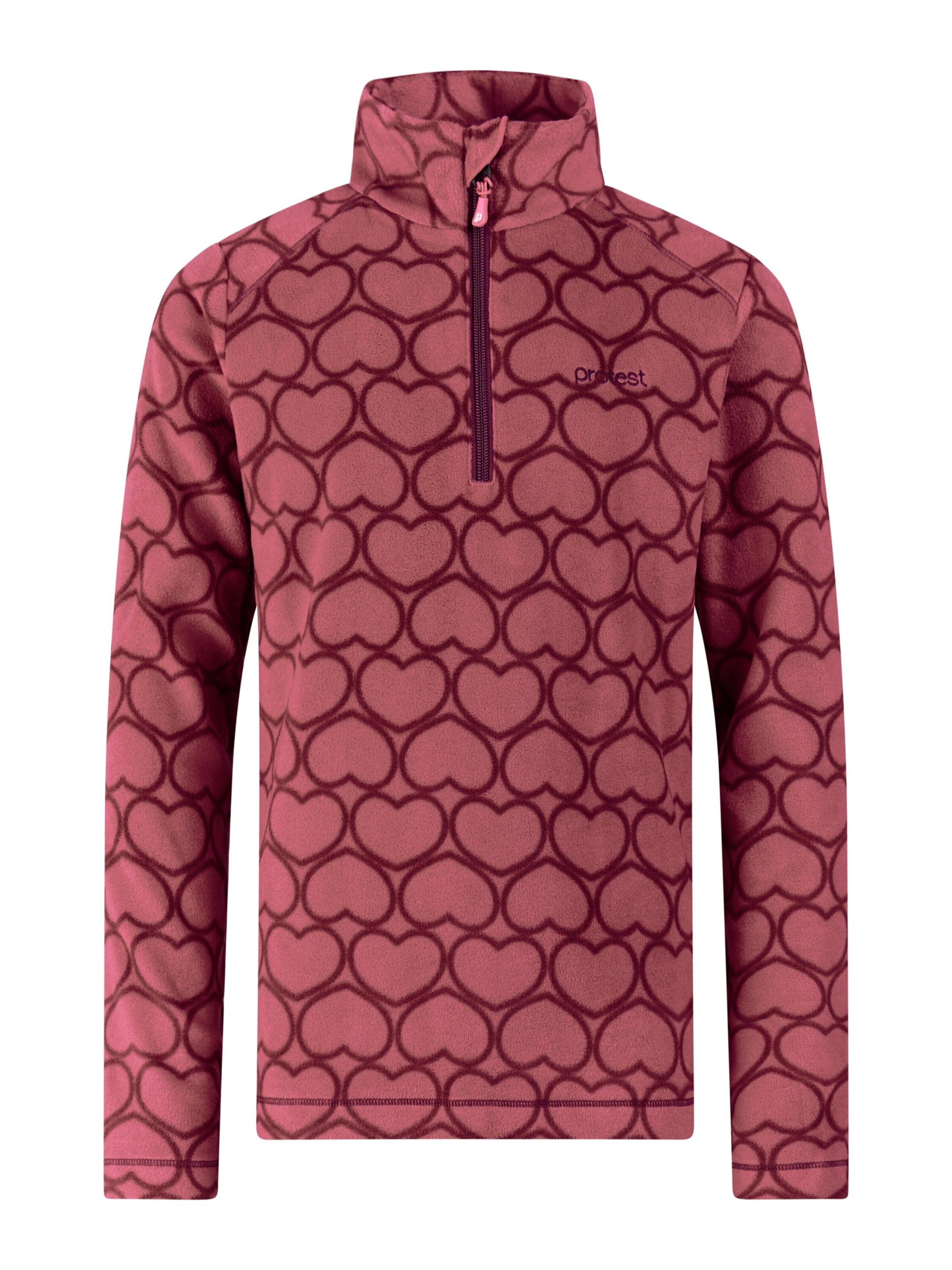 PROTEST Sportief sweatshirt 'PRTRemissy JR' in Lila: voorkant