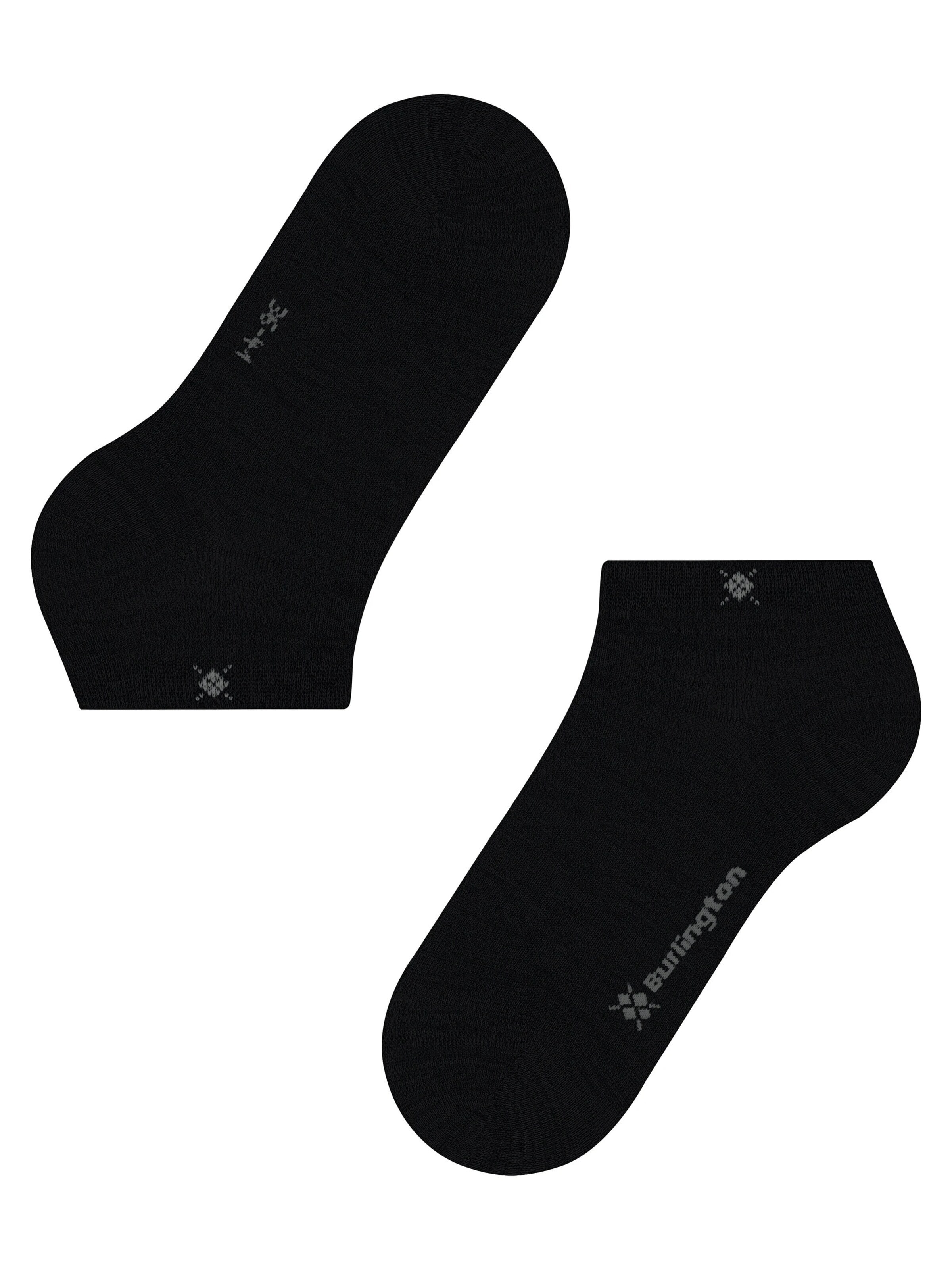 BURLINGTON Ankle Socks 'Soho Vibes' in Black