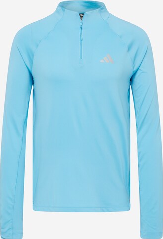 T-Shirt fonctionnel ADIDAS PERFORMANCE en bleu : devant