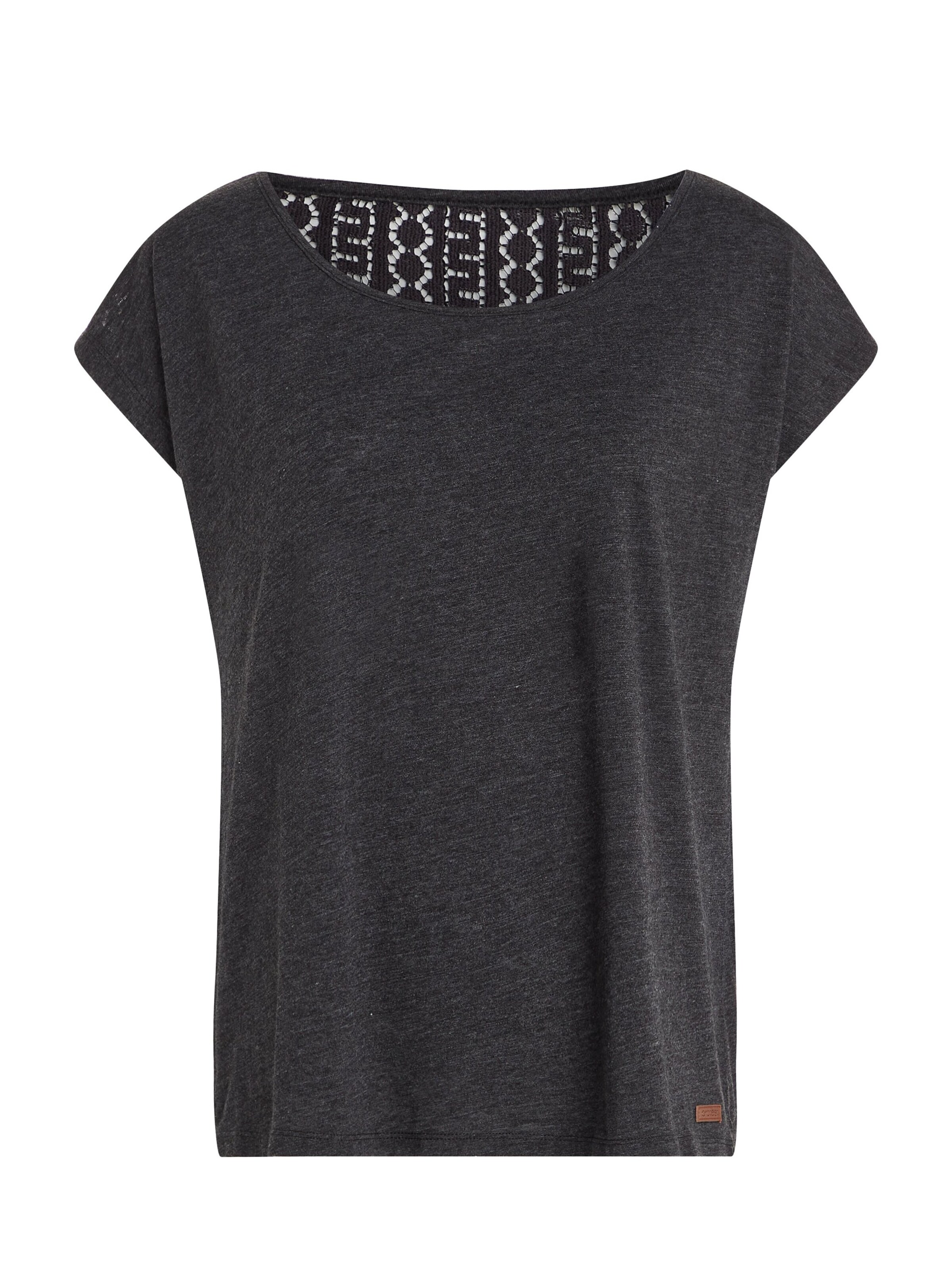 PROTEST Shirt 'PRTNICE' in Zwart: voorkant