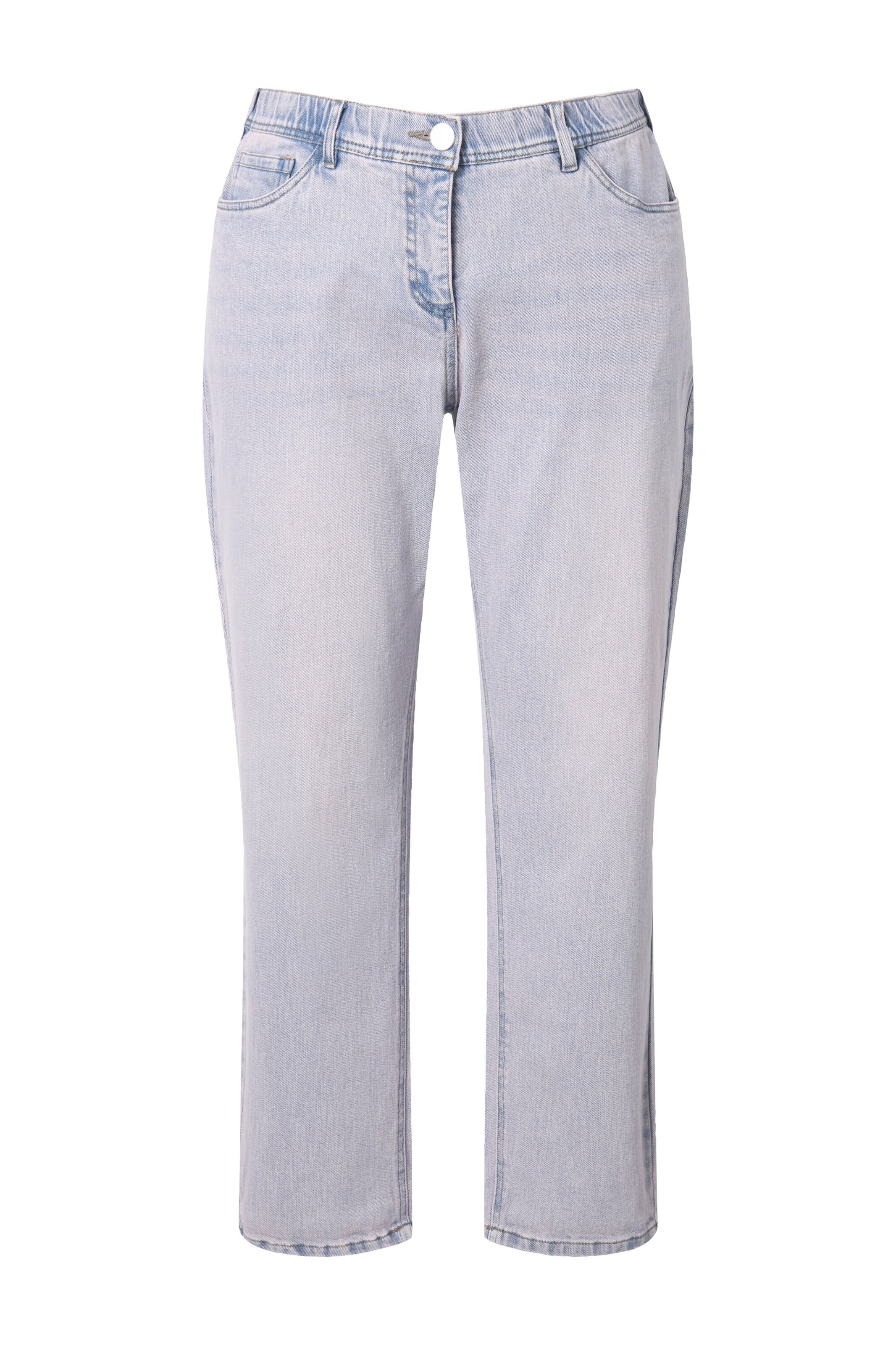 Ulla Popken Regular Jeans in Blau: Vorderseite