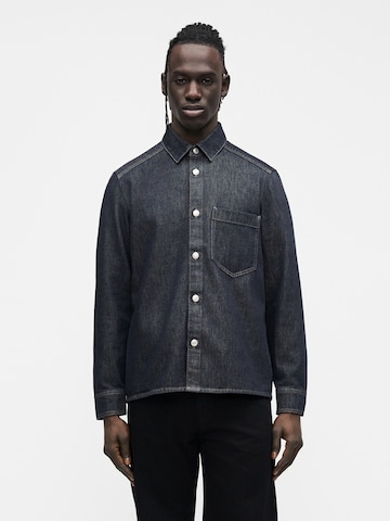 DRYKORN - Ajuste regular Camisa 'DIEGGO' en azul: frente