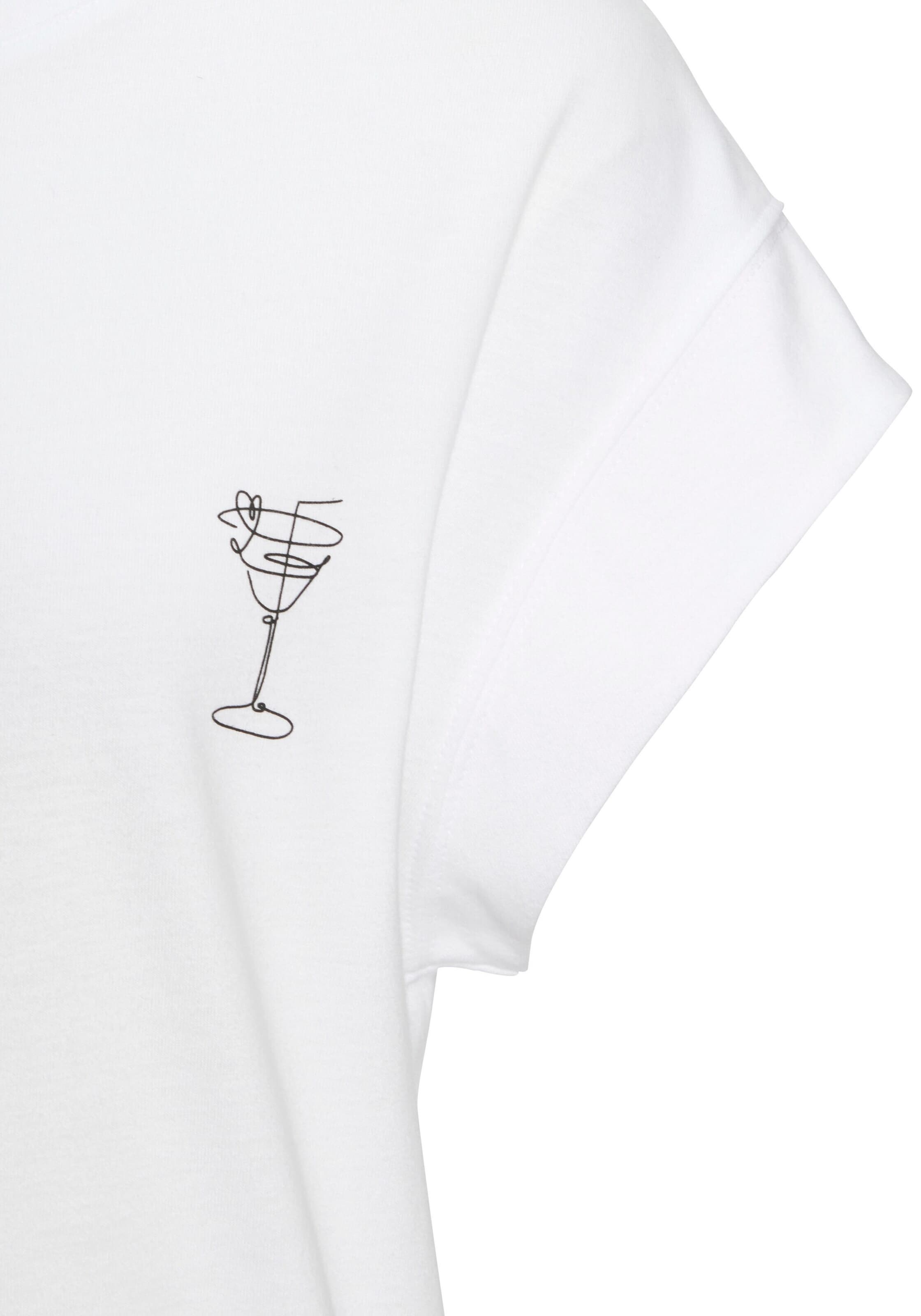 LASCANA Tričko – bílá