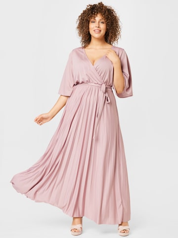 ABOUT YOU Curvy Kleid 'Gemma' in Pink: predná strana