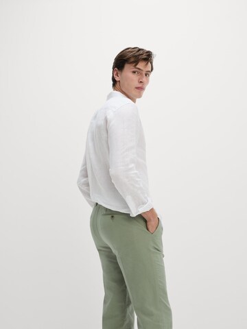 Marks & Spencer Regular Pantalon in Groen