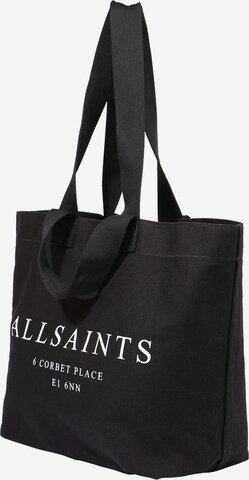 AllSaintsShopper torba 'ACARI' - crna boja: prednji dio
