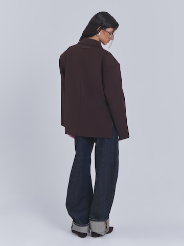 Blazer 'WRAP OVERSIZED BLAZER' AEMMI en marron