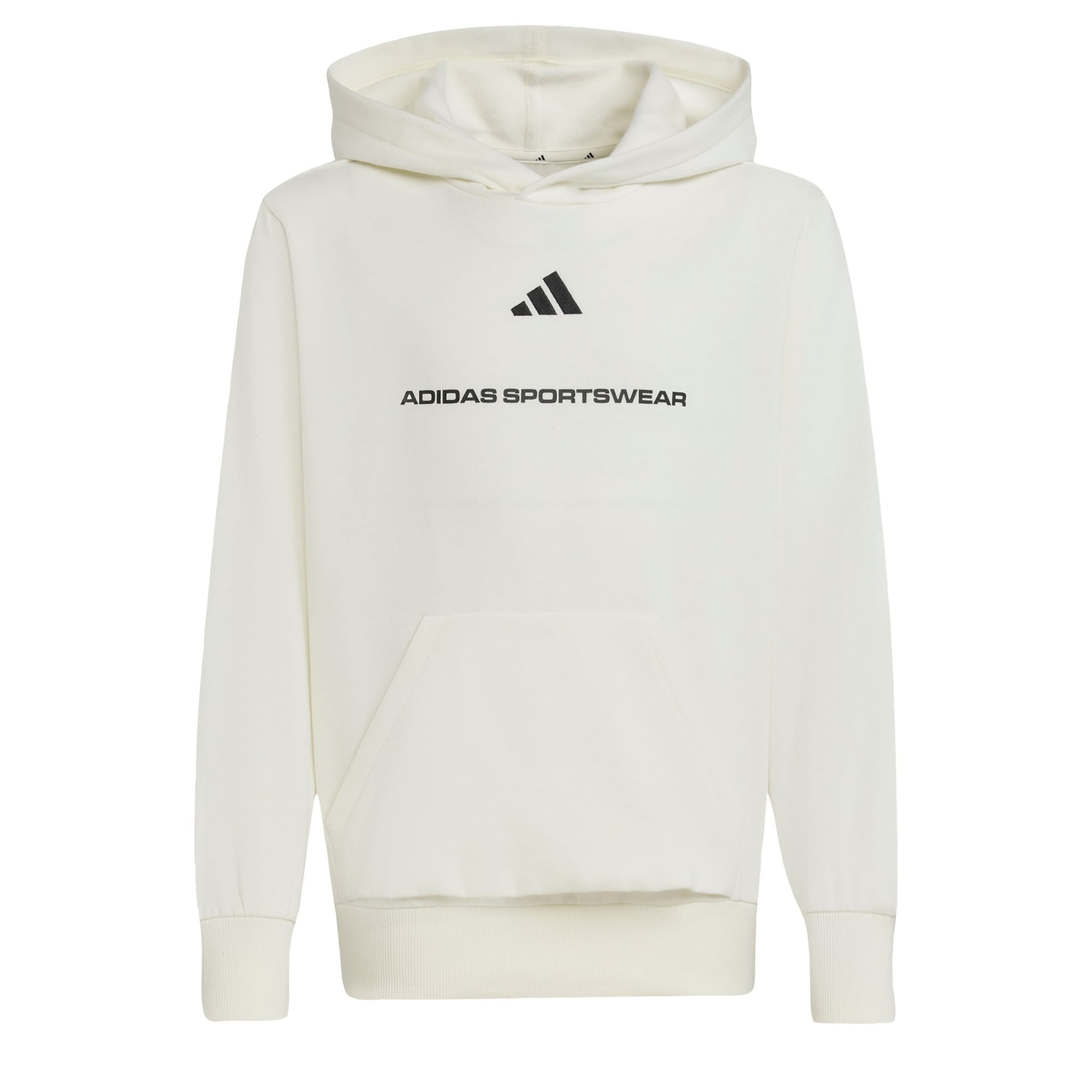 ADIDAS SPORTSWEAR Urheilullinen collegepaita 'Slogan' värissä valkoinen: etupuoli