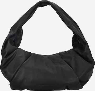 Les Visionnaires Handbag 'Greta Essential Soft Grainy' in Black: front