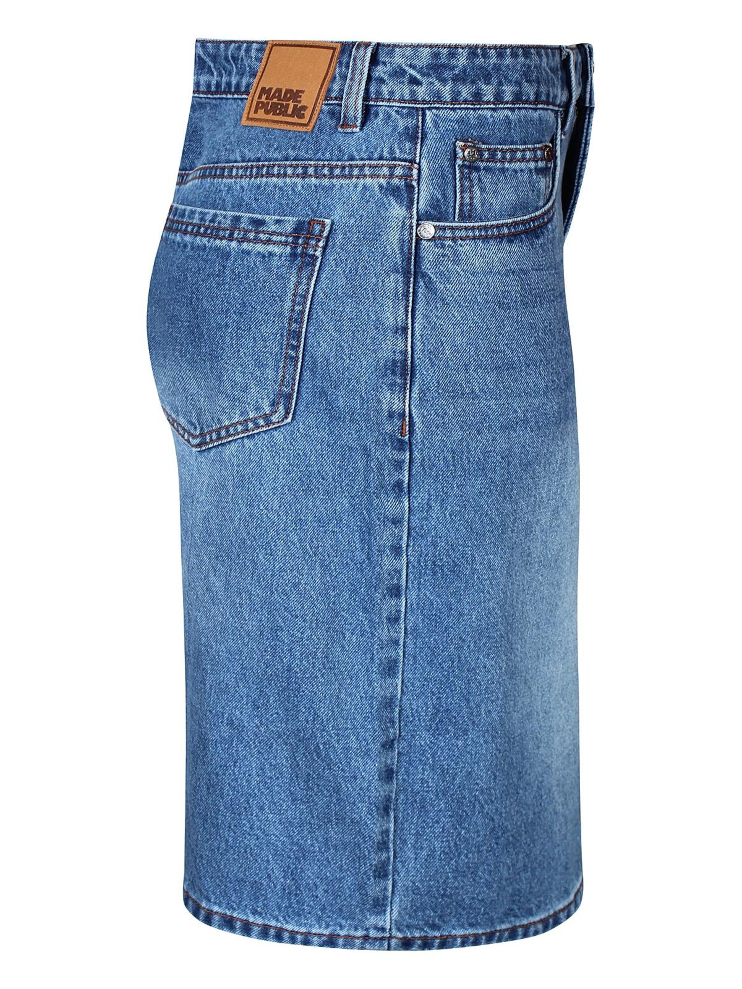 Made Public Wide Leg Jeans 'Nova 004' i blå