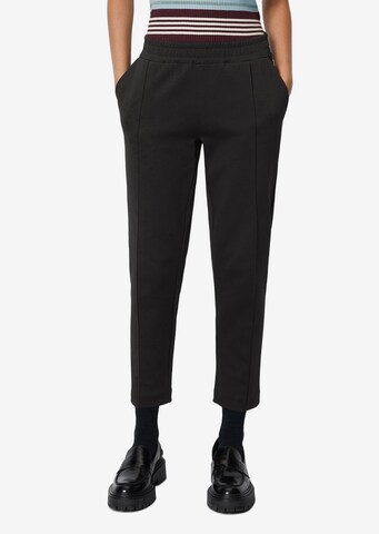 Marc O'Polo DENIM Slim fit Pants in Black: front