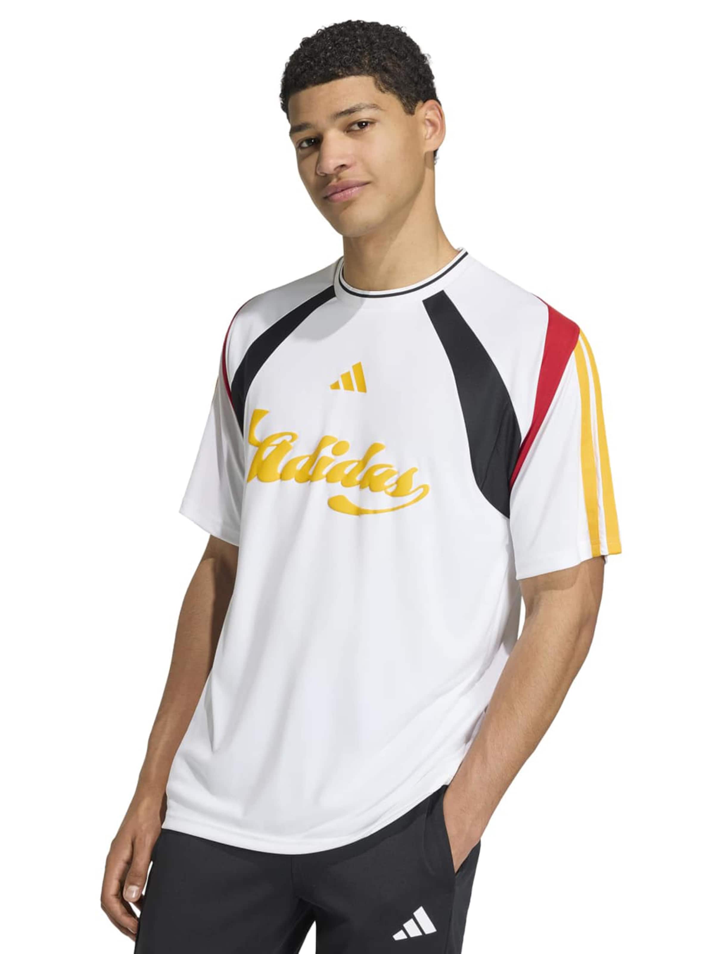 ADIDAS SPORTSWEAR - Camisa 'TIRO' em branco