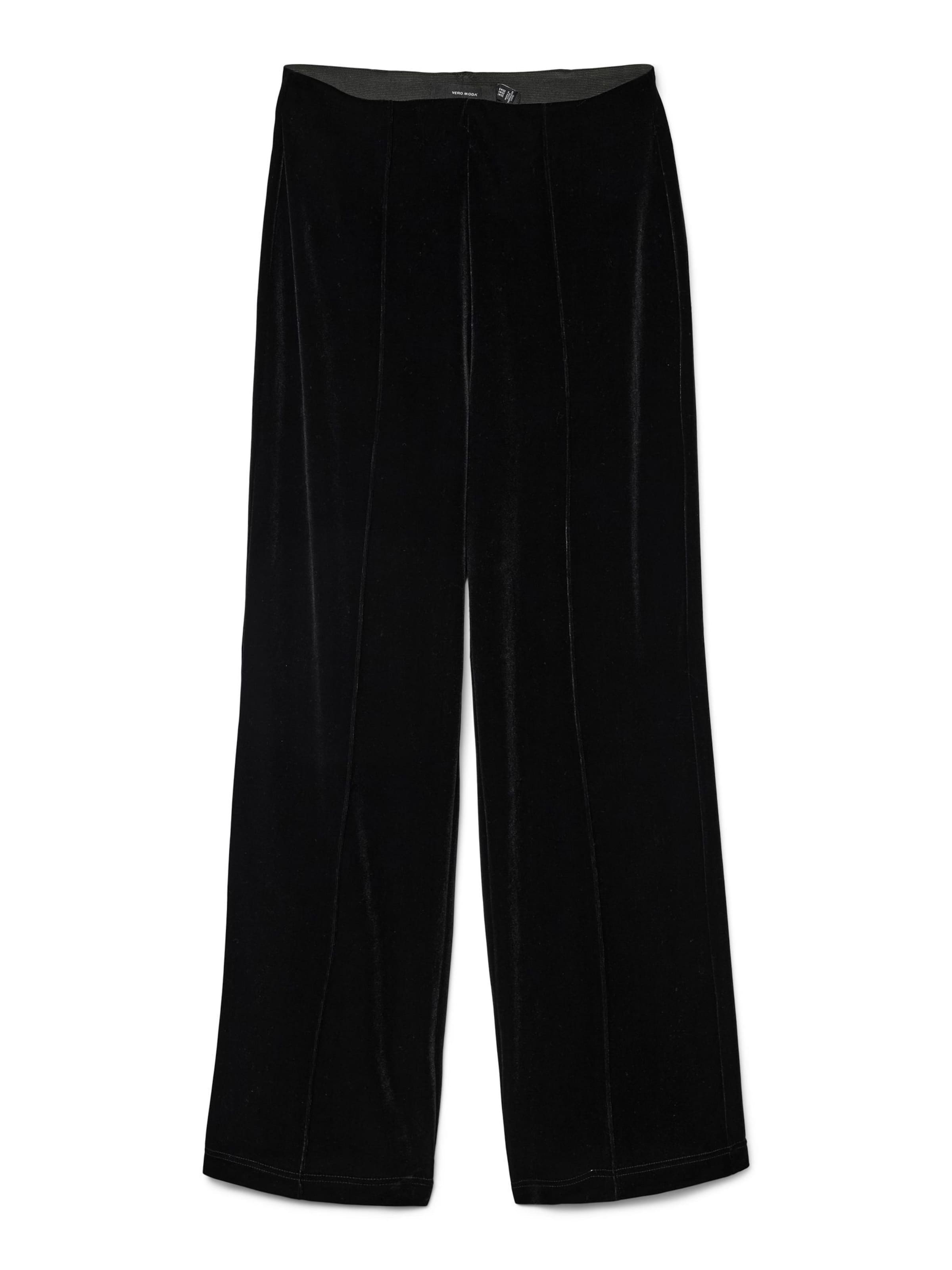 VERO MODA Pantalón plisado en negro, Vista del producto