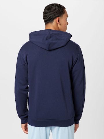 ADIDAS SPORTSWEAR Athletic Zip-Up Hoodie 'Essentials' in Blue