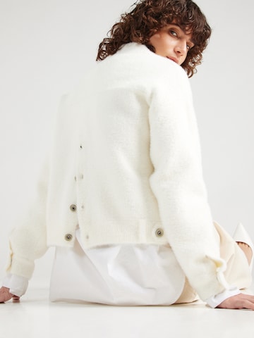 RINO & PELLE Cardigan 'Bubbly' i hvid