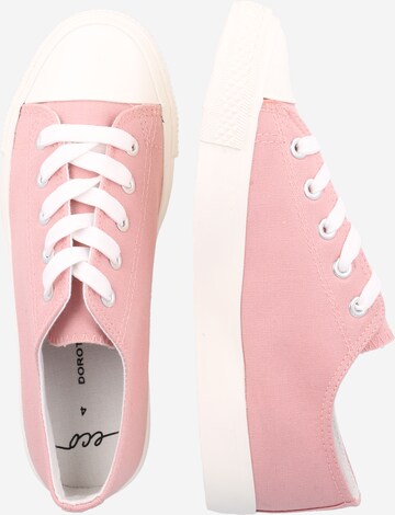 Dorothy Perkins - Zapatillas deportivas bajas en rosa
