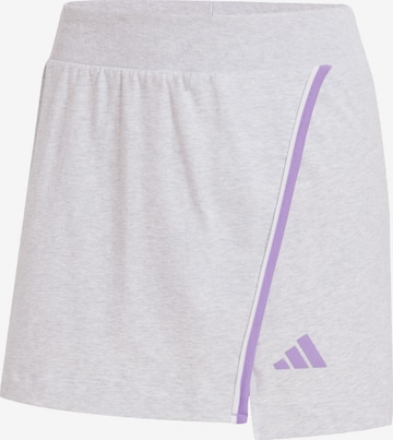 Slimfit Gonna sportiva 'Essentials' di ADIDAS SPORTSWEAR in grigio: frontale