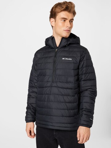 COLUMBIA Outdoorjas in Zwart: voorkant