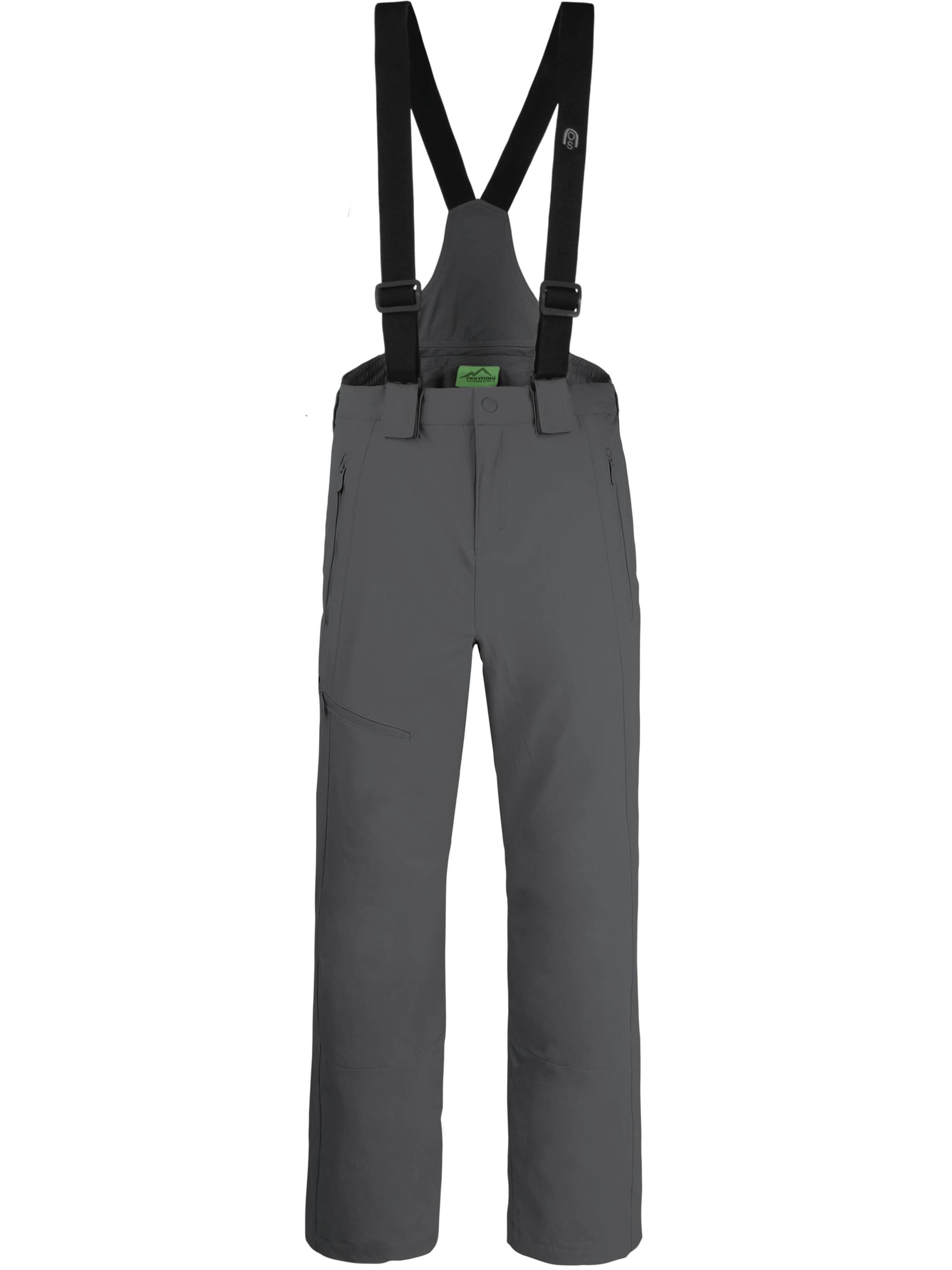 normani Regular Outdoorhose 'Loonskin' in Schwarz: Vorderseite