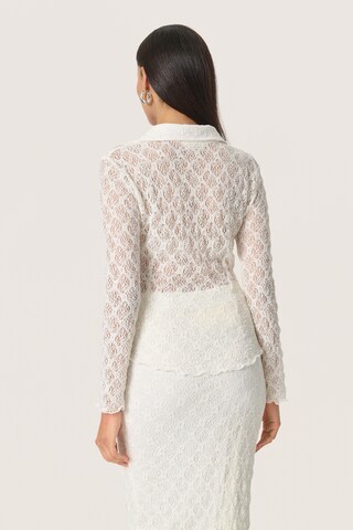 SOAKED IN LUXURY Blouse 'Jannet' in White