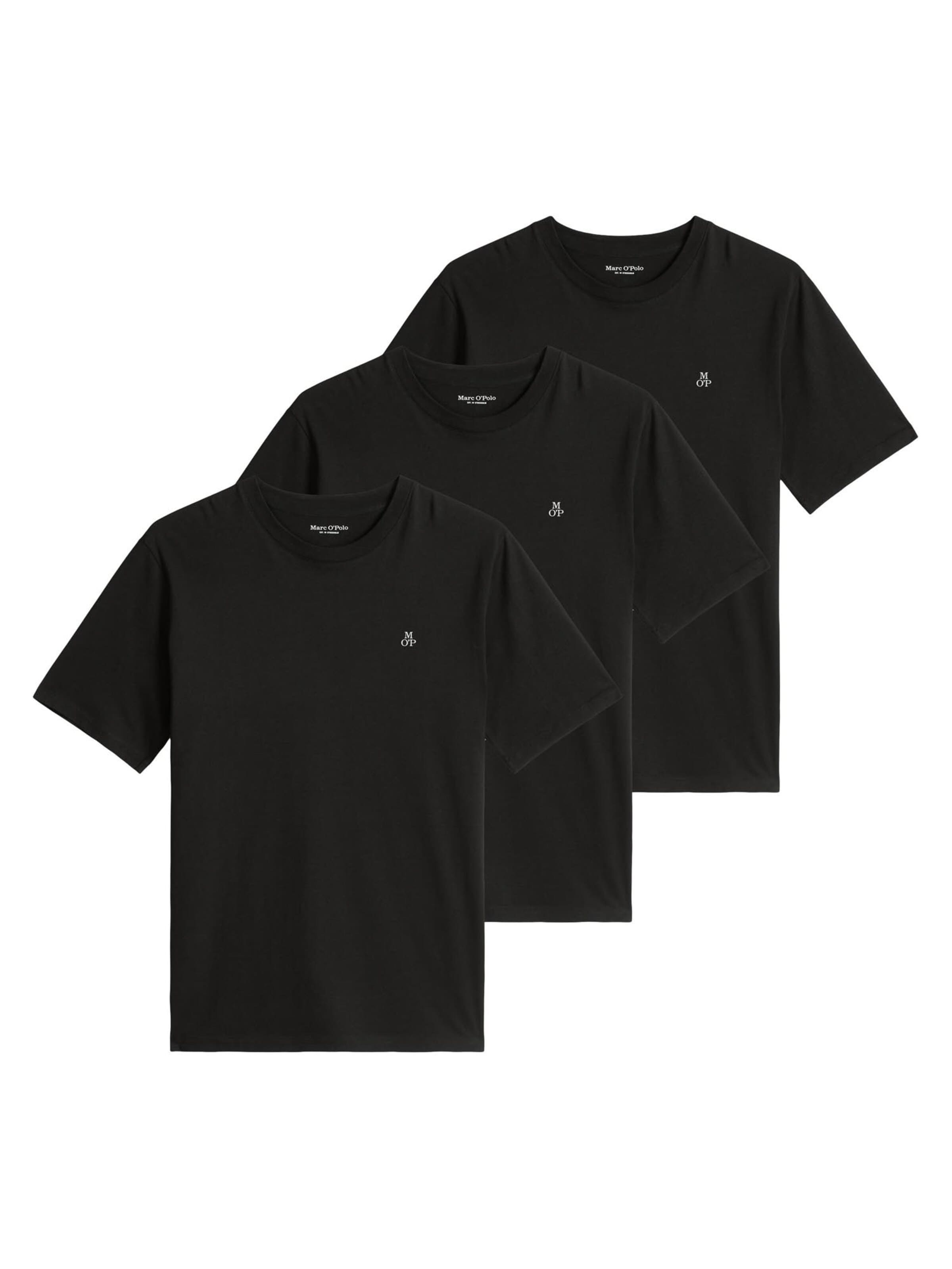 Marc O'Polo Shirt 'Kjer' in Black: front