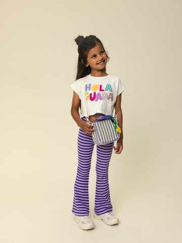 Looxs Revolution Flared Trousers in Purple
