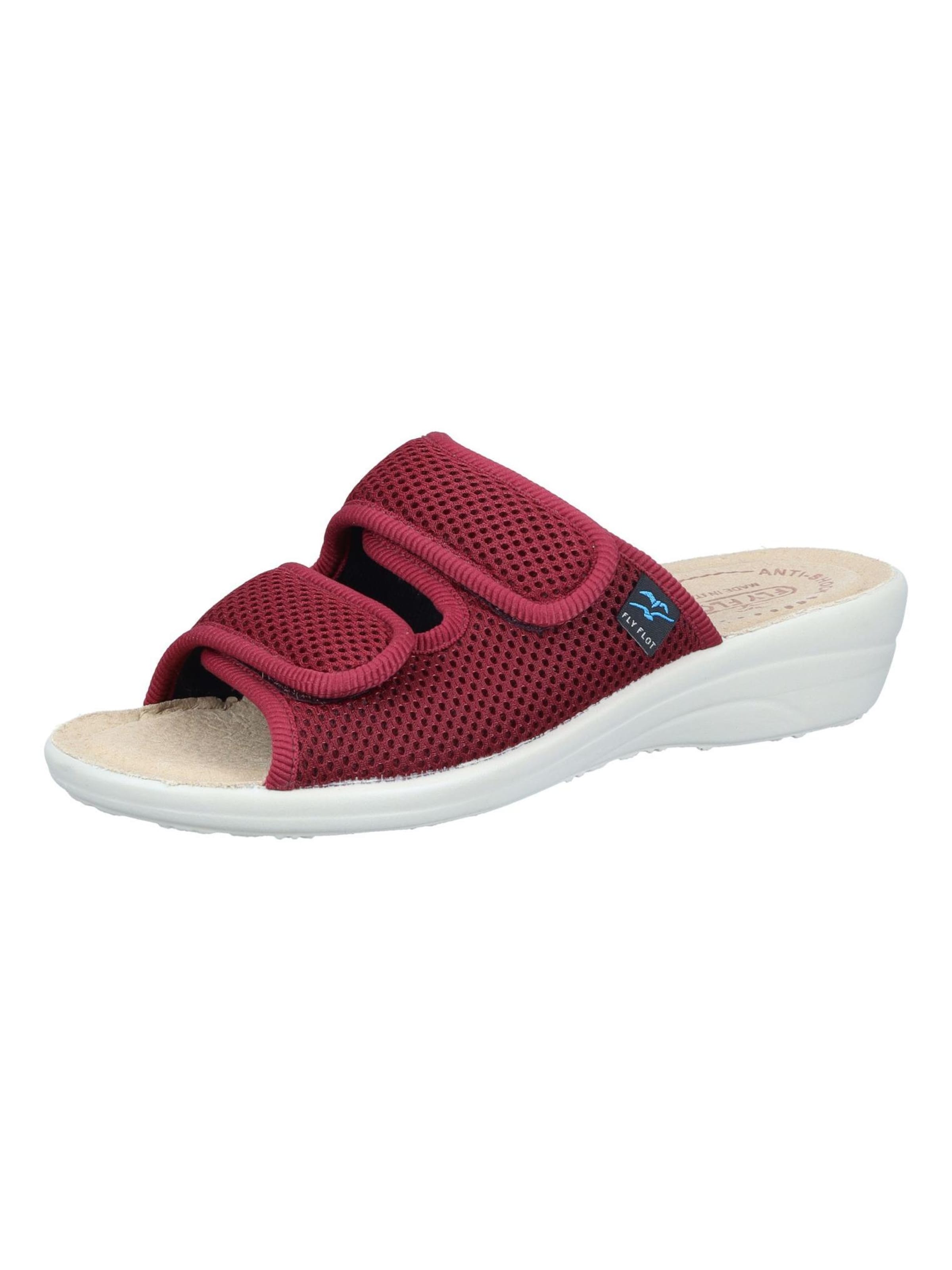 FLY FLOT Hausschuh‌‌‌‌‌‌‌‌ in Rot: Vorderseite