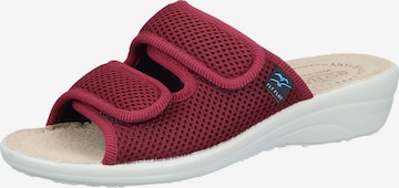FLY FLOT Hausschuh in Rot: Vorderseite