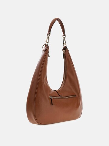 GUESS Shoulder Bag 'Brooke' in Brown