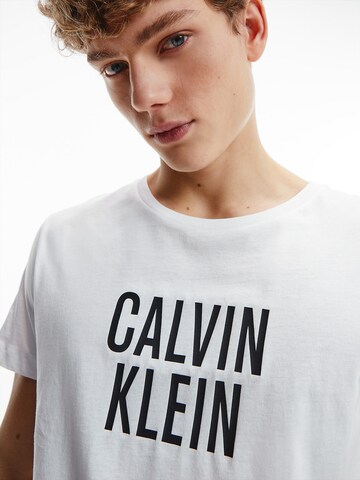 Calvin Klein Swimwear Regular Shirt 'Intense Power' in White