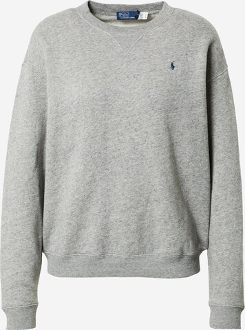 Sweat-shirt Polo Ralph Lauren en gris : devant