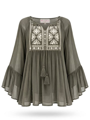 Miss JuneBluza - zelena boja: prednji dio