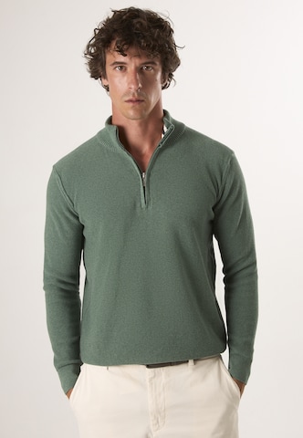 Felix Hardy Sweater in Green: front