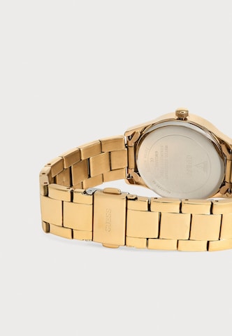 GUESS Analog klocka 'Celestial' i guld