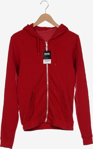 American Apparel Sweatshirt & Zip-Up Hoodie in S in Red: front