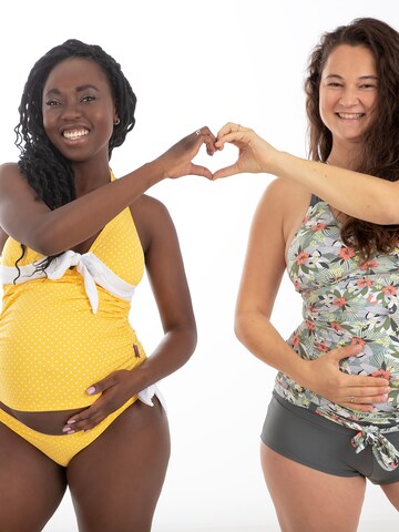 Triangolo Tankini 'Annie' di petit amour in giallo