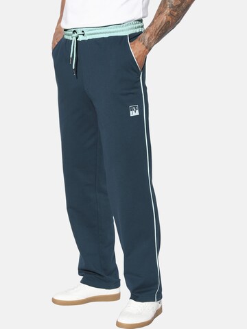 Jan Vanderstorm Regular Broek ' Rentius ' in Blauw