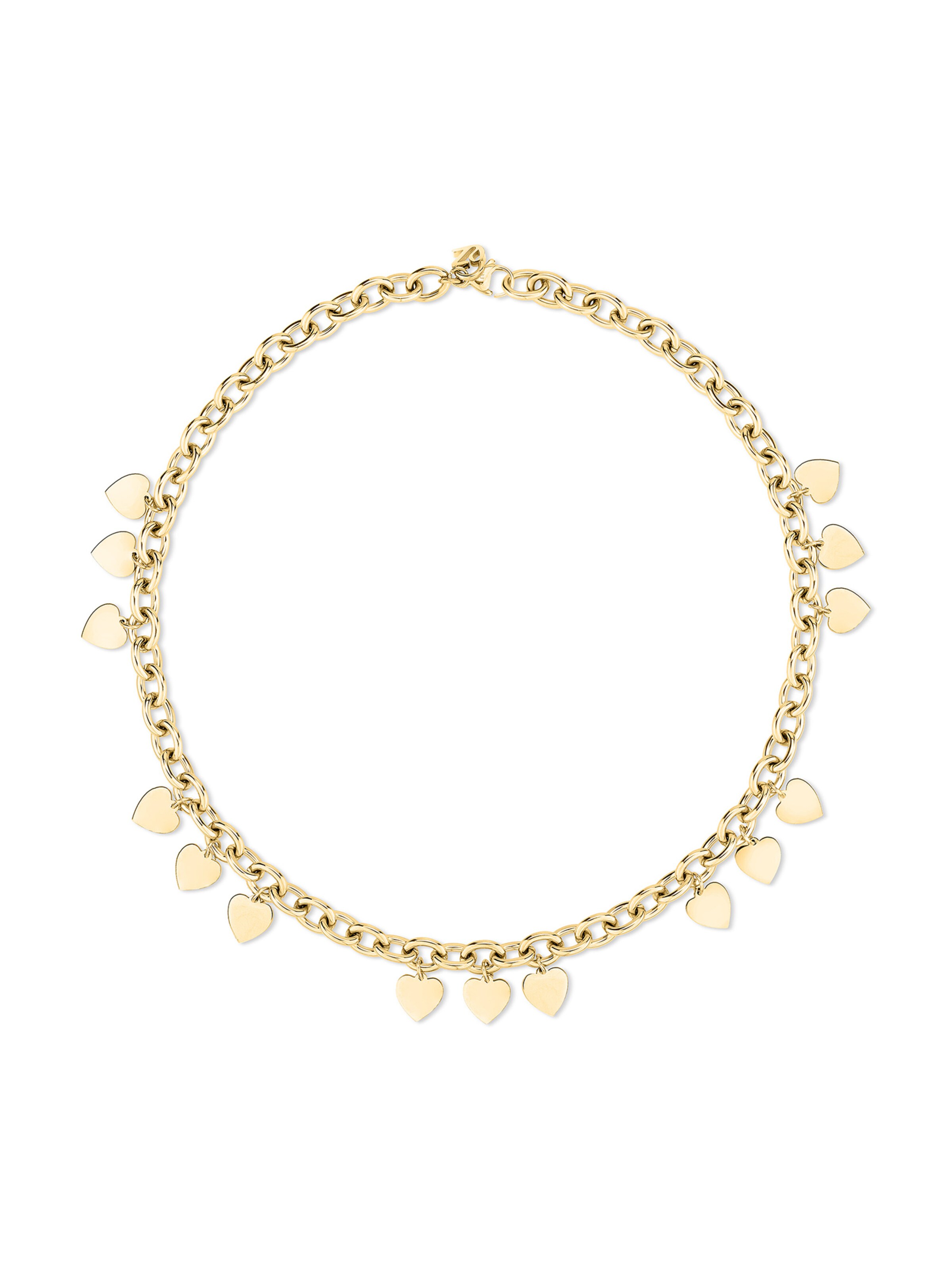 Echtzeit Necklace in Gold: front