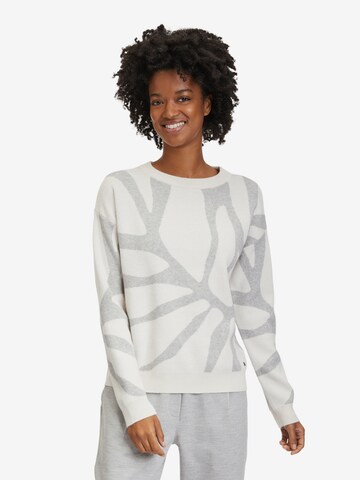 Betty & Co Sweater in White: front