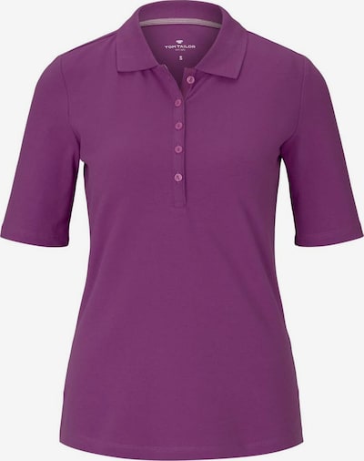 TOM TAILOR Poloshirt in lila, Produktansicht