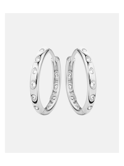 DIAMANT LETERNEL Boucles d'oreilles 'Ohrringe aus 585 Weißgold' en One Size en argent, Vue avec produit