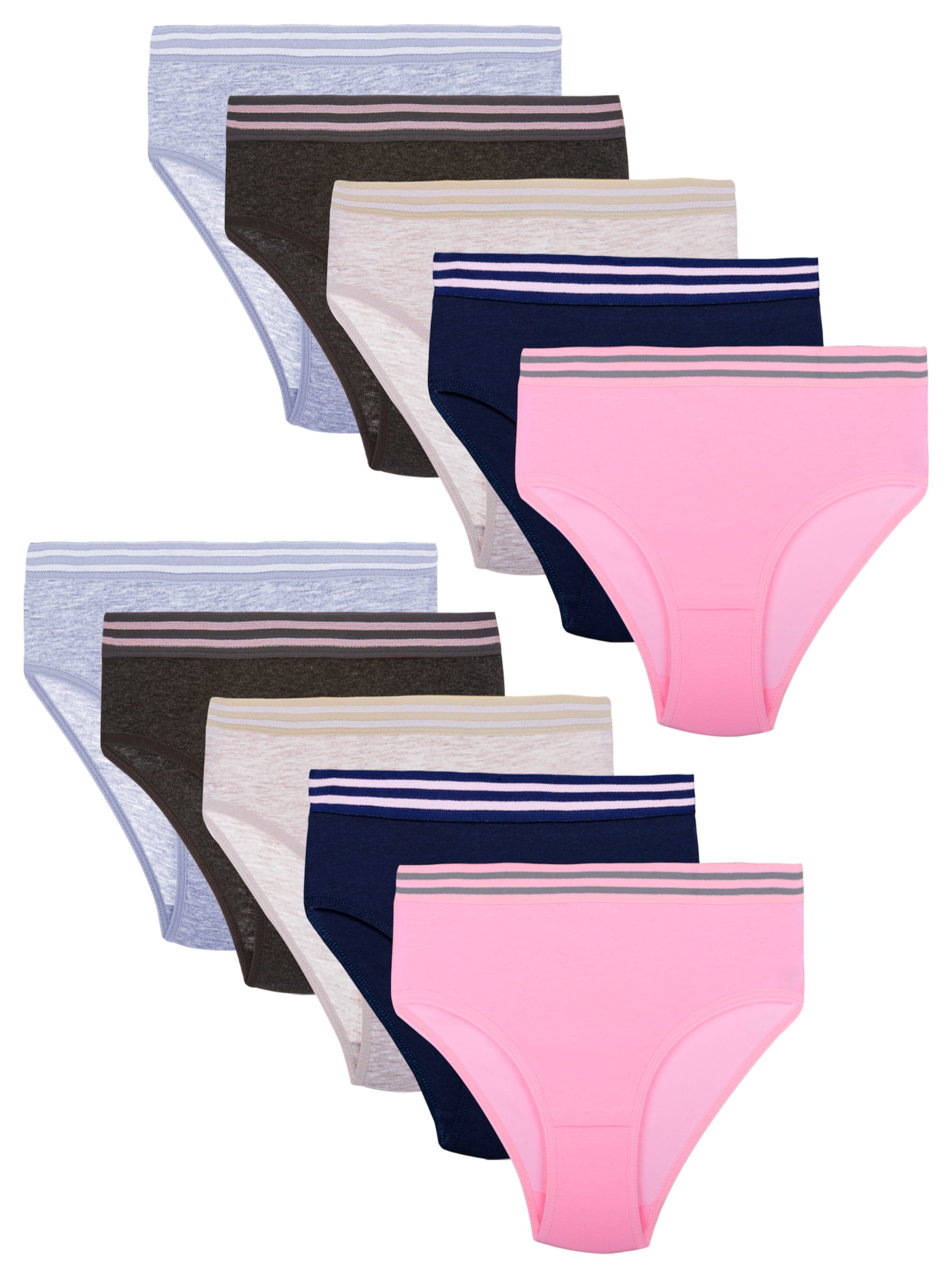 LOREZA Unterhose 'Mädchen Slips Celine'‌‌‌‌‌‌‌‌‌ in Mischfarben: Vorderseite